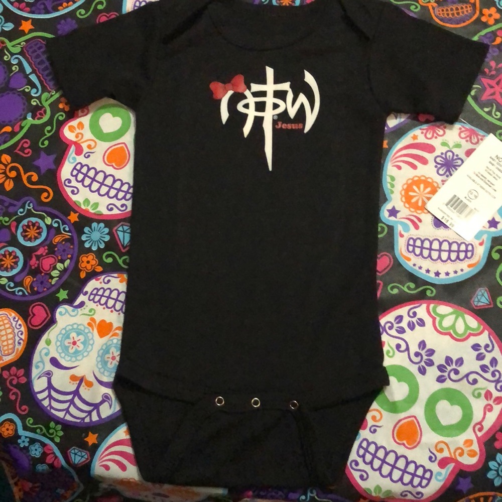 NOTW baby onesie